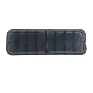 Ezy Storage Bunker tough Grey Insert tray with 8 compartments