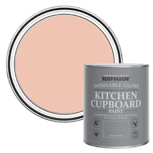 Rust-Oleum Coral Gloss Kitchen Cupboard Paint 750ml