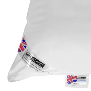 Homescapes Hotel Quality Super Microfibre King Size Pillow