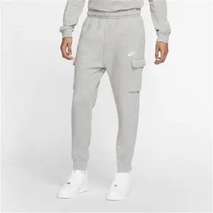 Nike Sportswear Club Fleece Men's Cargo Trousers - Grey - Cotton/Polyester