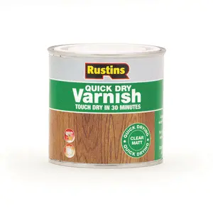 Rustins Quick Dry Varnish Matt - Clear 250ml