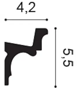Orac Decor C323 Autoire Cornice or LED Lighting Coving 4 Pack - 8 Metres