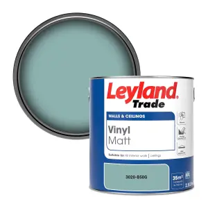 Leyland Trade Vinyl Matt Walls & Ceilings Emulsion Paint (3020-B50G) 2.5L