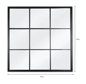 Garden Trading Fulbrook Mirror Square Indoor Outdoor Window Pane 90cm x 90cm