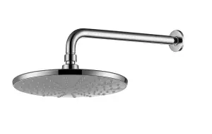 VURTU Hertford Dual Function Fixed Shower Head, 110(H) x 250(W), Chrome, 991104