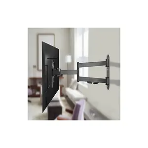 Duronic TVB1135 Full Range TV Bracket, Swivel and Tilt Wall Mount with VESA 600x400 for Flat Screen Television 23-37"