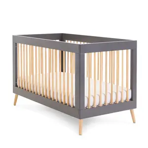 Maya Cot Bed Grey/Brown