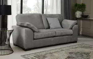 Modern Home Selby 3 Seater Sofa Grey