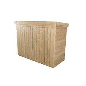 Forest Garden 2000L Tongue & groove Pent Garden storage 1450mm 1950mm