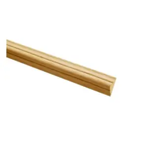 PACK OF 5 (Total 5 Units) - Premium MT Pine Decorative Profile - 8mm x 21mm x 2400mm Length