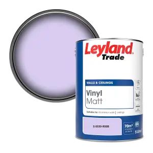 Leyland Trade Vinyl Matt Walls & Ceilings Emulsion Paint (S 0530-R50B) 5L