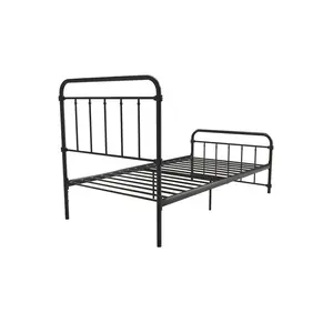 Aanya Bed Frame Matte Black / Single (3')