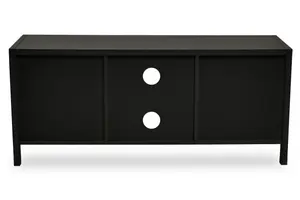 Interiors by Premier Sherman Black Wood Media Unit