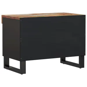 Berkfield TV Cabinet 60x33x43.5 cm Solid Wood Reclaimed