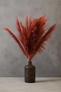 Fiori Pink Stem Pampas Grass Artificial Plant Foliage