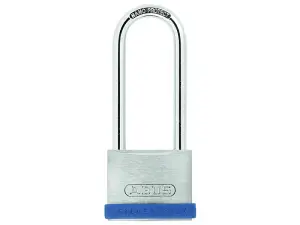 ABUS Mechanical 40mm Silver Rock™ 5 Padlock Long Shackle 63mm Keyed Alike