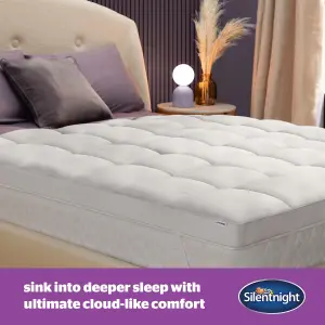 SILENTNIGHT DEEP SLEEP 10CM MATTRESS TOPPER - SUPER KING