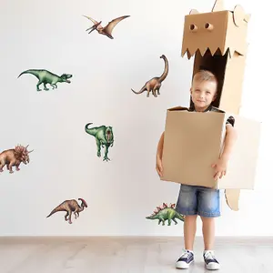 Jurassic Dinosaur Wall Stickers (4 sheets)