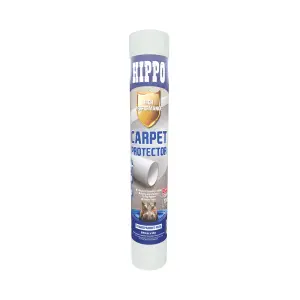 Hippo Carpet Protector 600mm x 25m Clear