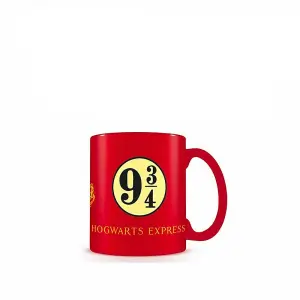 Harry Potter Platform 9 3/4 Mug Red (One Size)