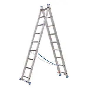 Sealey Aluminium Extension Combination Ladder 3x9 EN 131 ACL3