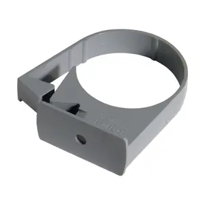 FloPlast 50mm Round Downpipe Bracket Grey