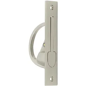 AFIT Satin Nickel Sliding Door Edge Pull Handle