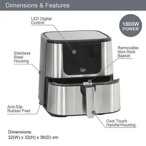 Quest 33889 5.5 Litre Air Fryer