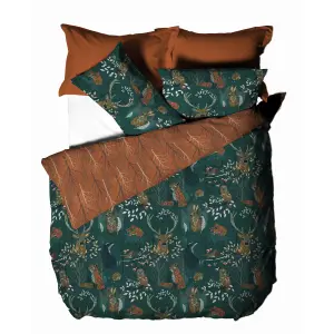 furn. Forest Fauna Woodland Reversible Duvet Cover Set