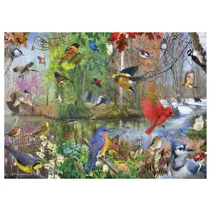 Birds of the Season Jigsaw Puzzle 1000 Pieces