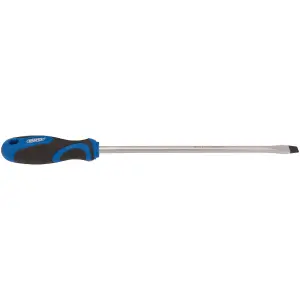 Draper Soft Grip Plain Slot Screwdriver, 9.5 x 250mm 48927