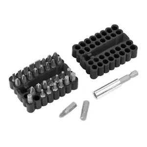 Sealey Bit & Magnetic Adaptor Set 33pc AK110