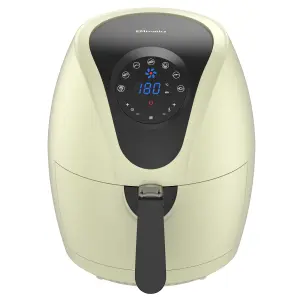 EMtronics Digital Large 4.5L Air Fryer with 60 Minute Timer - Cream