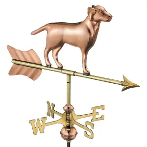 Espira 810P Labrador Cottage Copper Weathervane