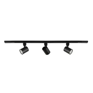 Luminosa Lumsi Modern 3 Light Ceiling Spotlight Bar, GU10