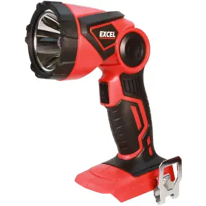 Excel EXL515B 18V Cordless LED Flashlight Torch with 1 x 2.0Ah Battery & Charger