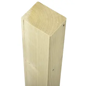 4x3 Inch Treated Timber (C16) 75x100mm (L)1500mm - Pack of 2