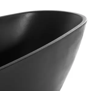 Freestanding Bath 1730 x 820 mm Black GUIANA