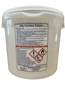 5kg Castle Hot Tubs Chlorine Tablets - 200g