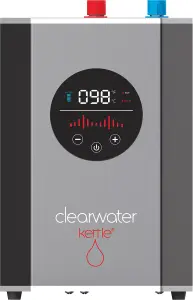 Clearwater Magus 4 Electronic 4in1 Filtered Instant Kettle Kitchen Tap & Filtered Cold, Cold & Hot Matt Black  - MAE4MB