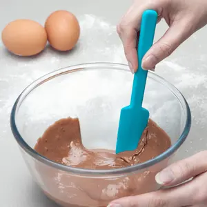 Zeal Silicone Mini Baking Spatula, Aqua