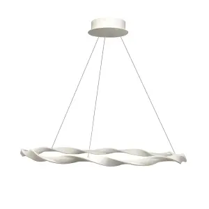 Luminosa Sand LED Pendant Lamp 36W 2880Lm 3000K White