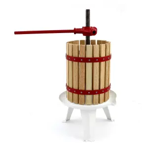 12 Litre Fruit Press Crusher Wine Cider Making Tool Kit