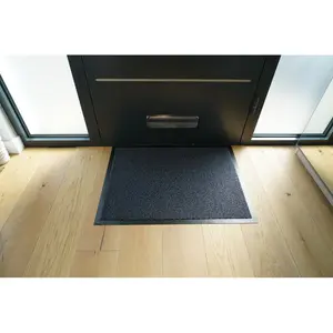 Aarib Door Mat Blue / Rectangle 80cm x 120cm