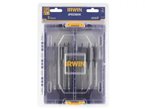 IRWIN Blue Groove 4X Flat Bit Set, 8 Piece