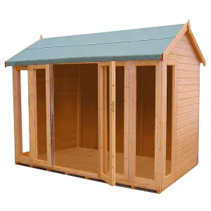 Blenheim Shiplap Summerhouse Garden Sun Room Approx 10 x 6 Feet