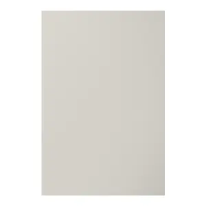 GoodHome Stevia Matt sandstone Slab Tall wall Cabinet door (W)600mm (H)895mm (T)18mm