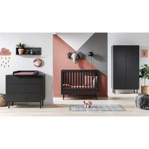 Karter Cot Bed Black