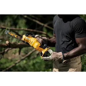 Dewalt DCMPS520D2 18v 20cm Cordless Brushless Pruning Saw 1 Handed Chainsaw