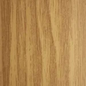 A45 31mm Aluminium Wood Effect Self Adhesive Door Threshold Ramp Profile - Amber Oak, 0.9m